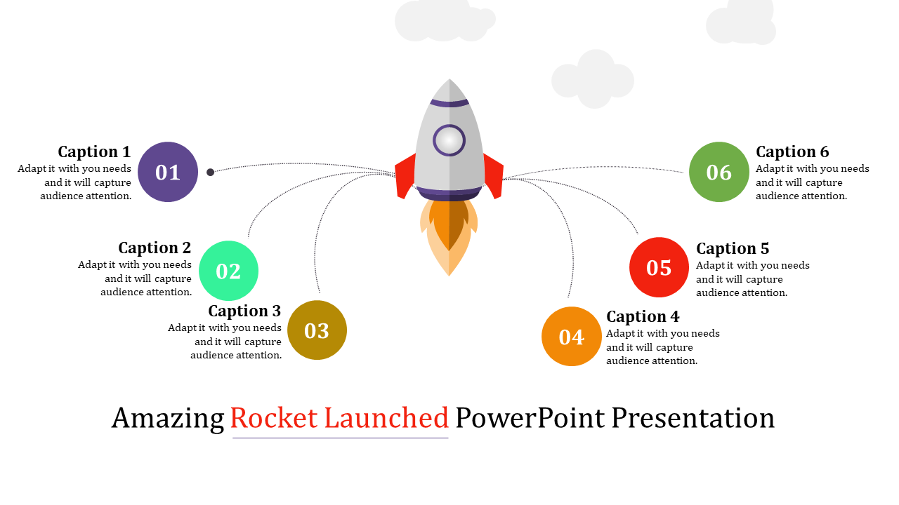 rocket launched powerpoint template-Amazing Rocket Launched Powerpoint Presentation